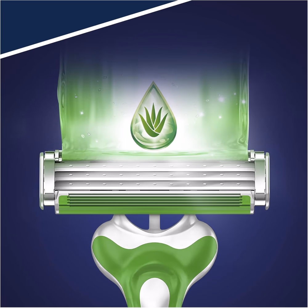 Gillette Blue 3 Sensitive Razors 6S 2