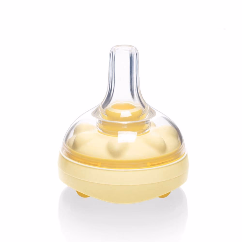 Medela Calma Solitaire Teat Breast Milk Feeding Nipple with One Size Flow for Breastfed Babies