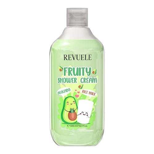 Revuele Fruity Shower Cream with Avocado And Rice Milk 500ml