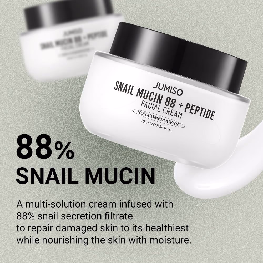 Jumiso Snail Mucin 88+Peptide Facial Cream 100ML 4