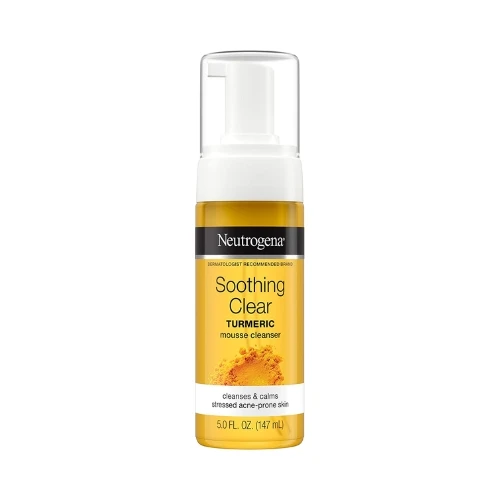 Neutrogena Clear Soothe Turmeric Mousse Clearner 150ml 1