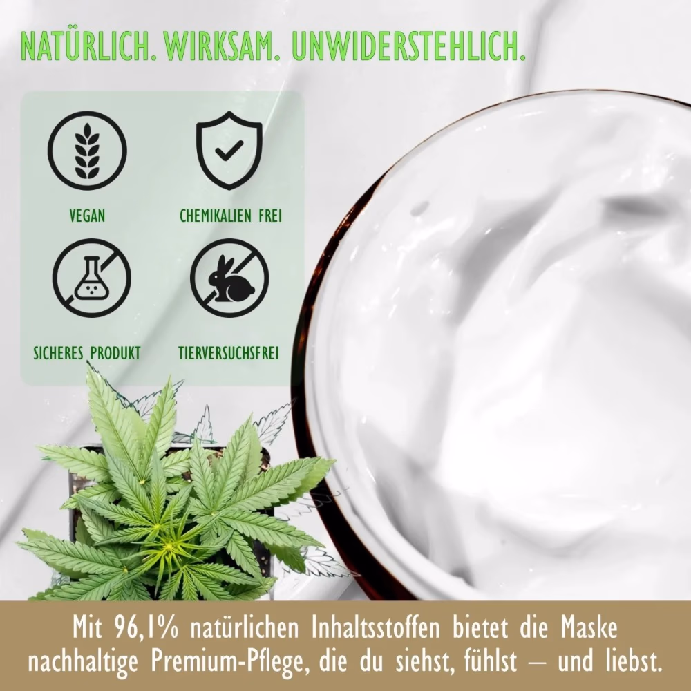 Hello Nature Cannabis Oil Hair Mask 250ml 4