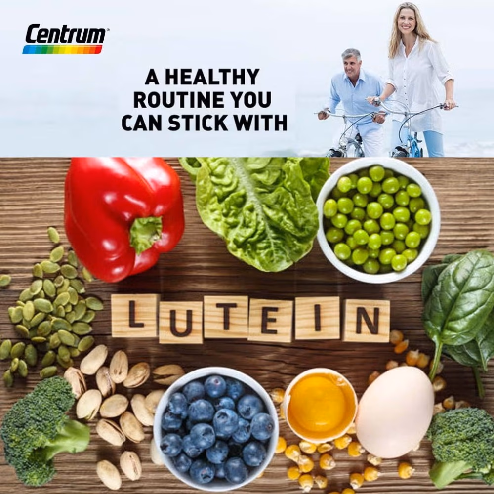 Centrum Silver 50+ with Lutein – 30 Tablets 3