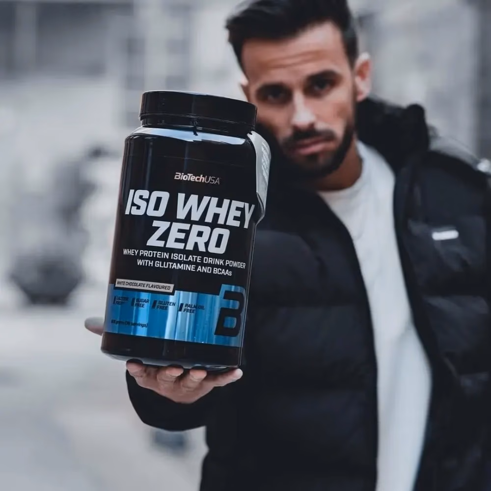 BioTechUSA Iso Whey Zero Hazelnut 908g: Lactose-Free Whey Protein Isolate 3