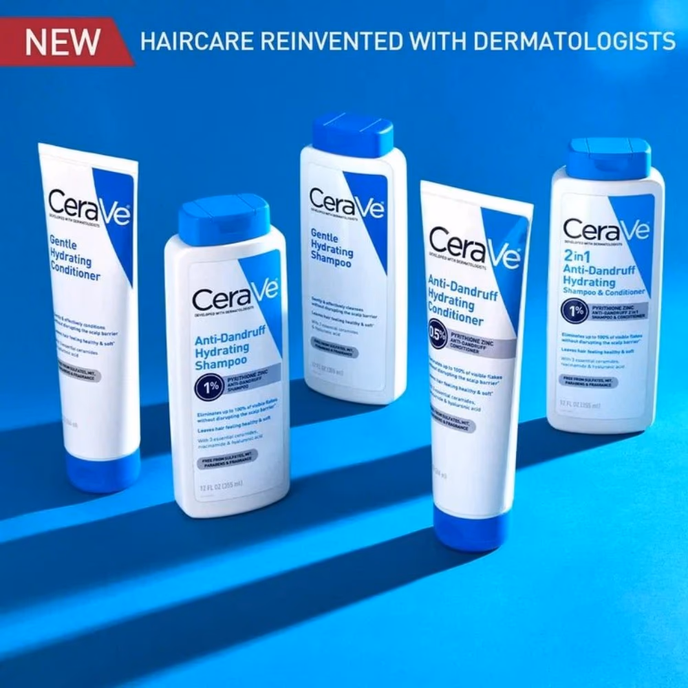 CeraVe Gentle Hydrating Shampoo 355ml 4