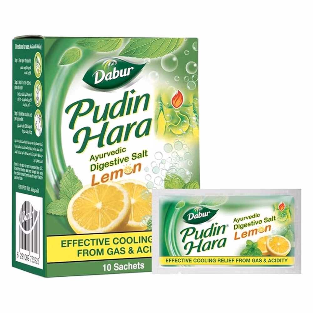 Dabur Pudin Hara Lemon-10 Sachets