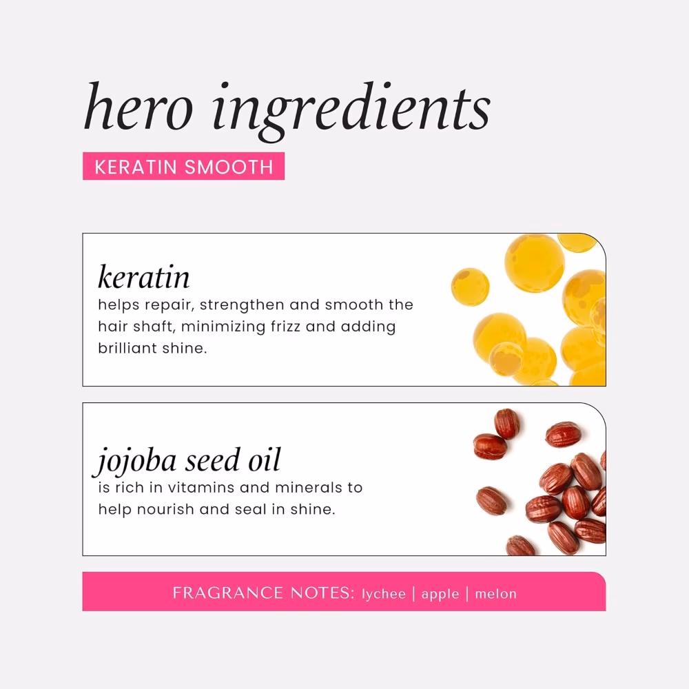 Hask Keratin Protein Smoothing Conditioner 355ml 3