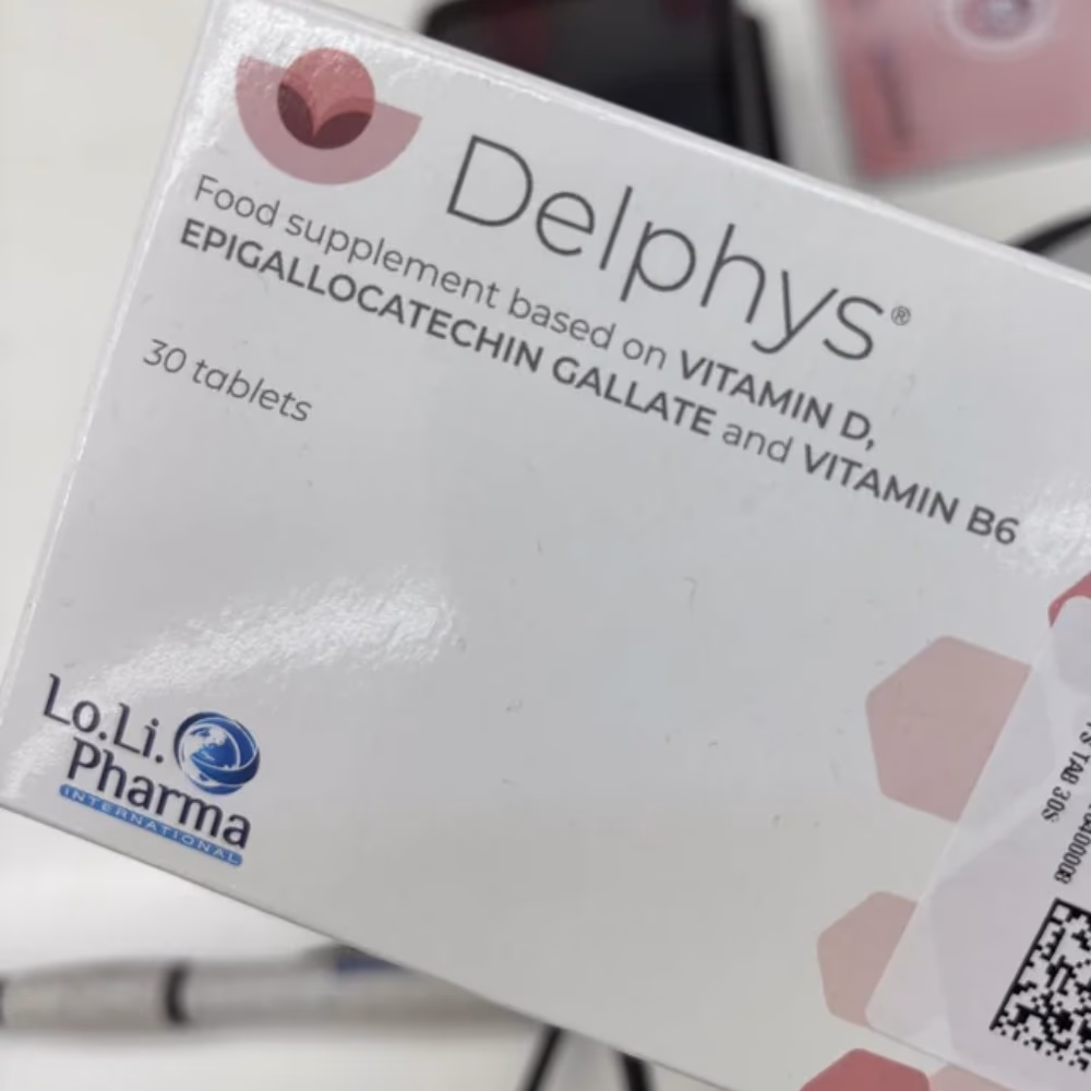 Delphys Food Supplement with Vitamin D, Epigallocatechin Gallate and Vitamin B6, 30 Tablets by Lo.Li. Pharma 2