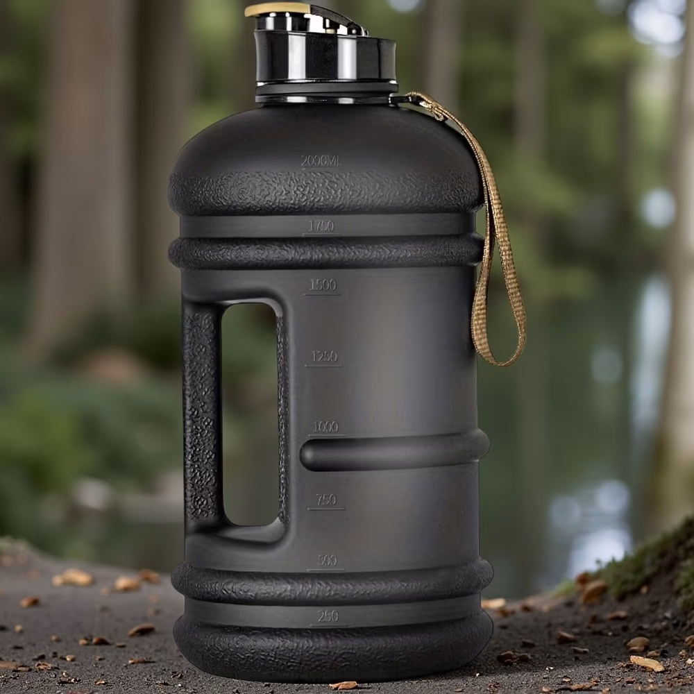 Hydra Keg Water Bottle Without Cover Jet Black 2L 1