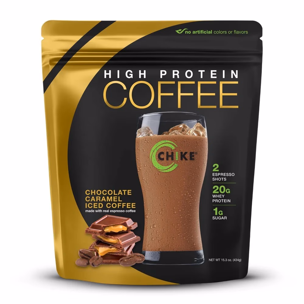 Chike Coffee Protein Chocolate Caramel Iced Coffee 434g