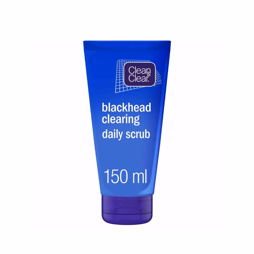 Clean & Clear Blackhead Clearing Daily Scrub 150ml – Exfoliating Face Wash for Clear Skin 1