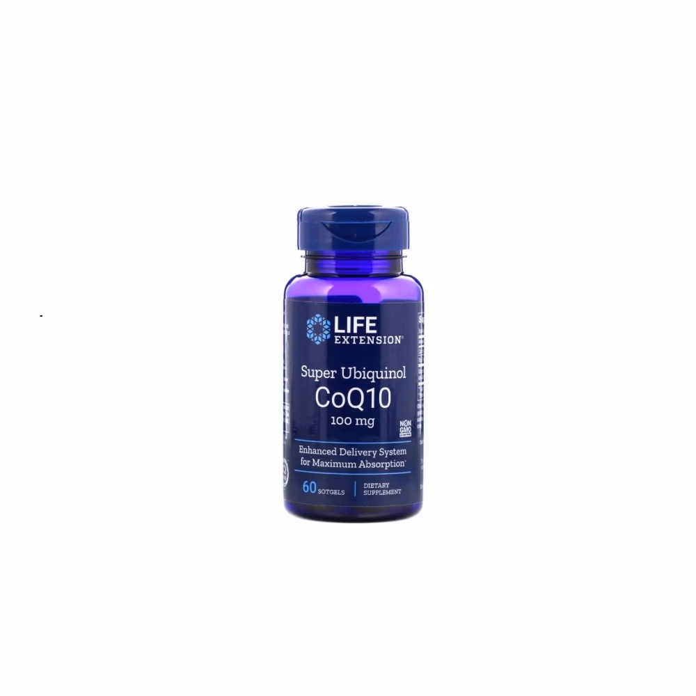 Life Extension CoQ10 100mg (60 Softgels) 1