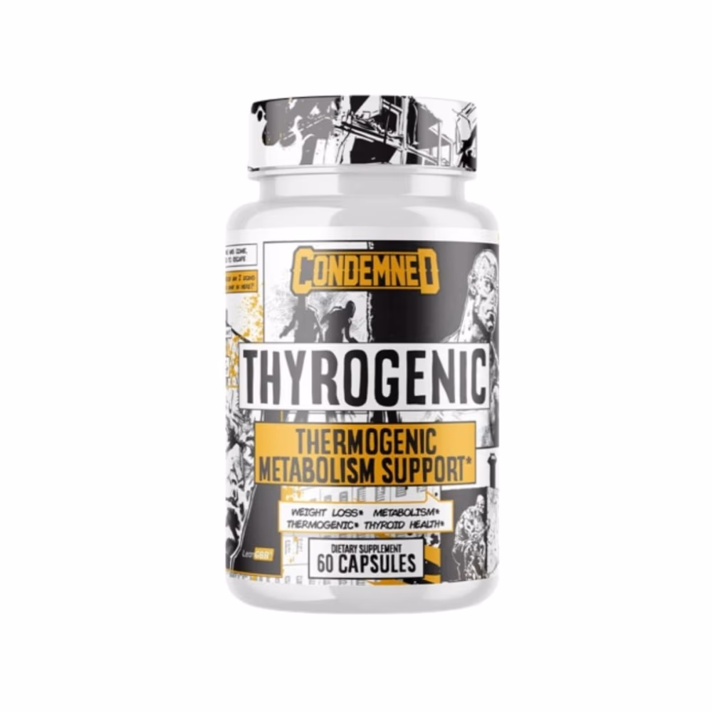 Condemned Thyrogenic Thyroid Support 60 Caps 1
