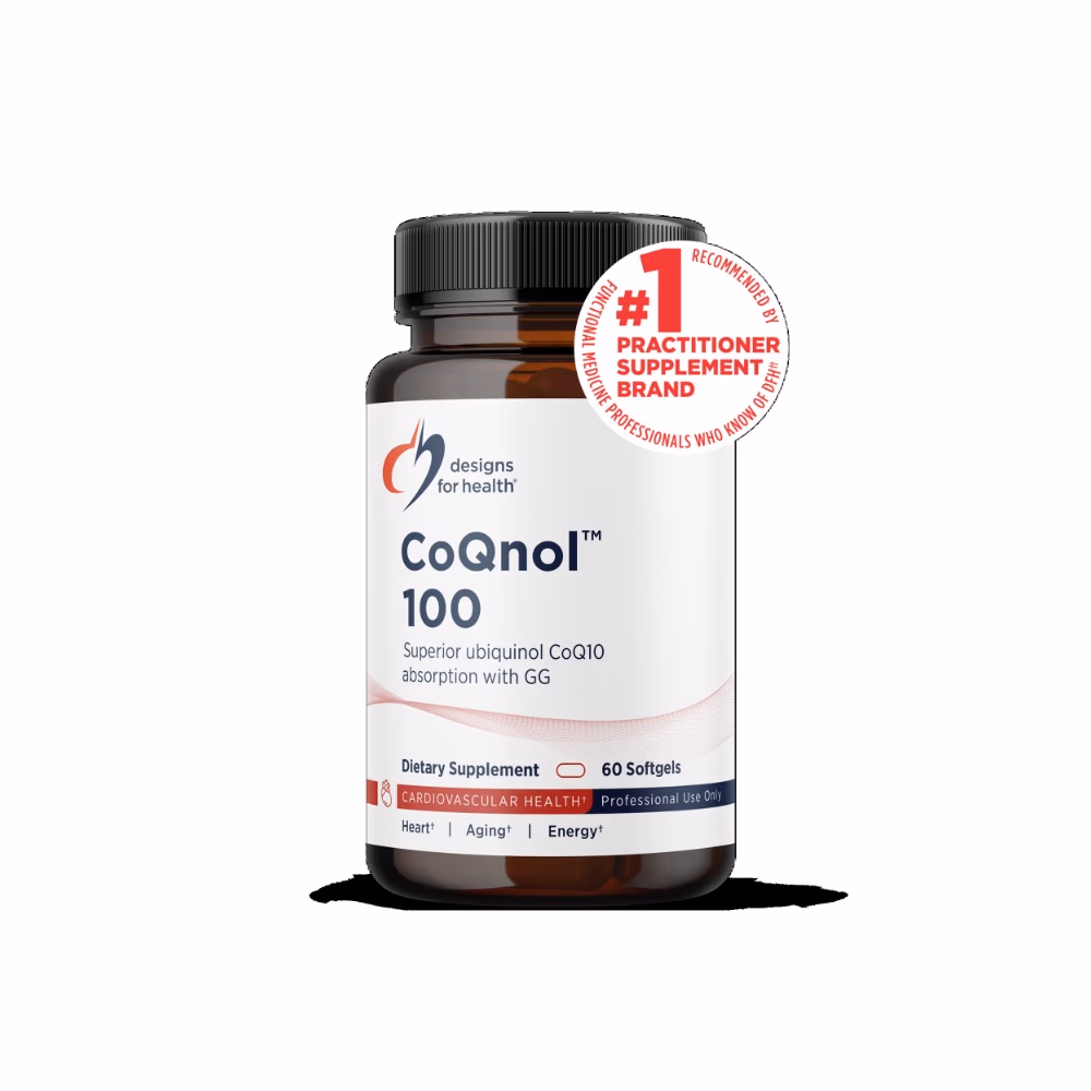 Designs for Health CoQnol 100mg - 60 Softgels 1