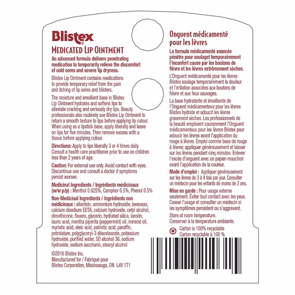 Blistex Medicated Lip Ointment 2