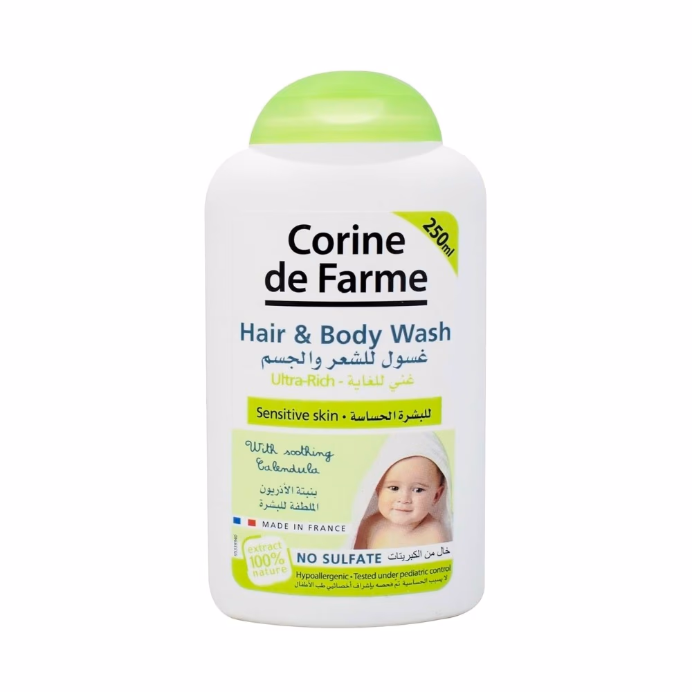 Corine de Farme Baby Hair & Body Wash 250ml