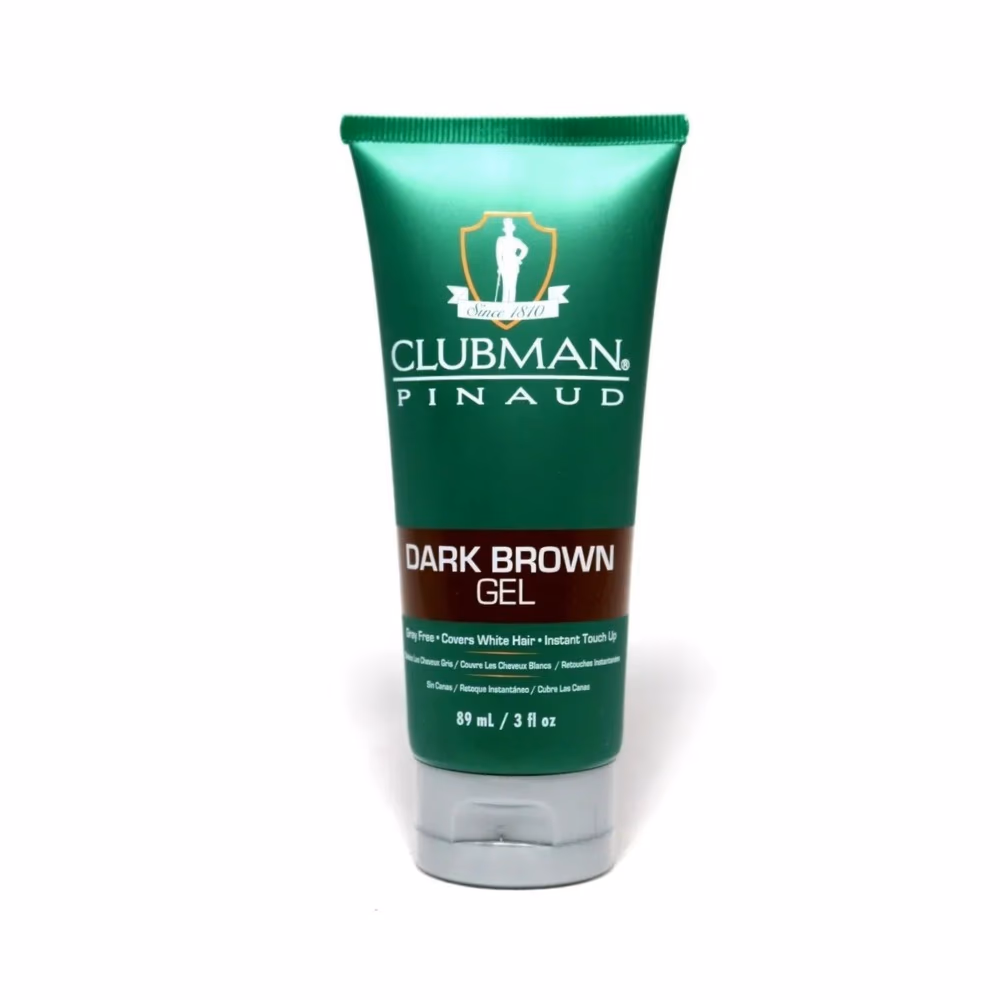 Clubman Temporary Dark Brown Gel 89ml  1