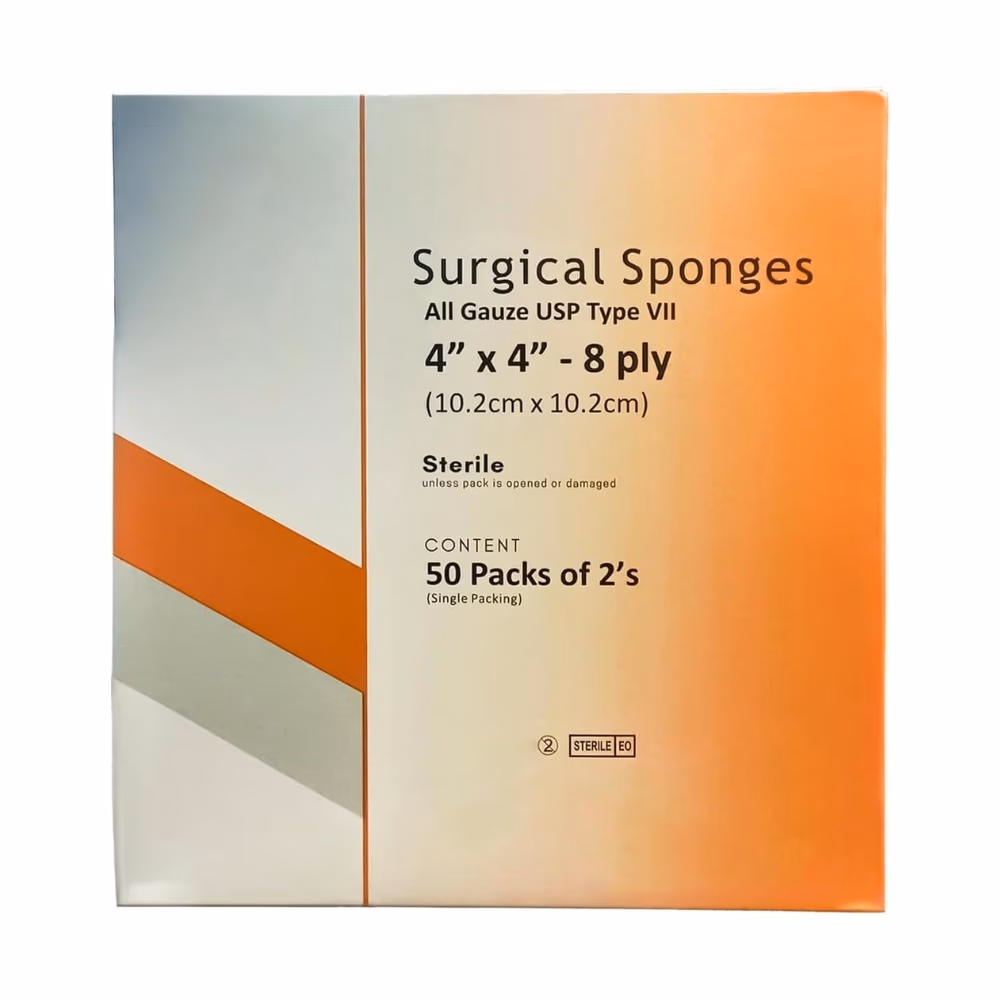 Bromed Gauze Sponge 4x4 8Ply