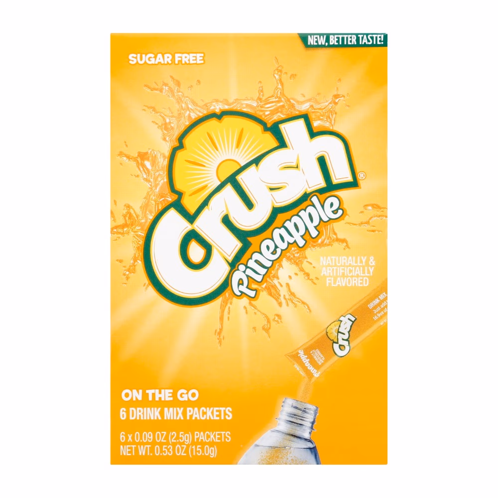 Crush Drink Pineapple Sachet 6S 1