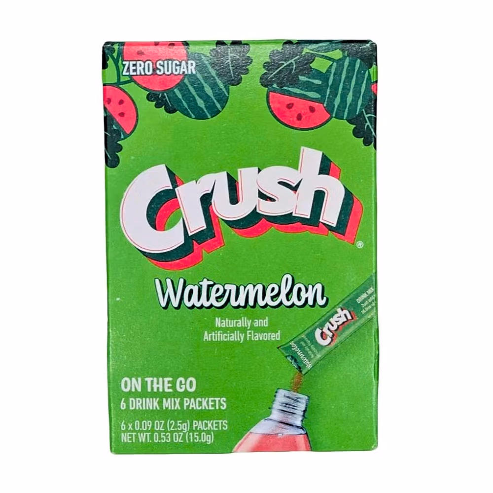 Crush Drink Watermelon Sachet 6S
