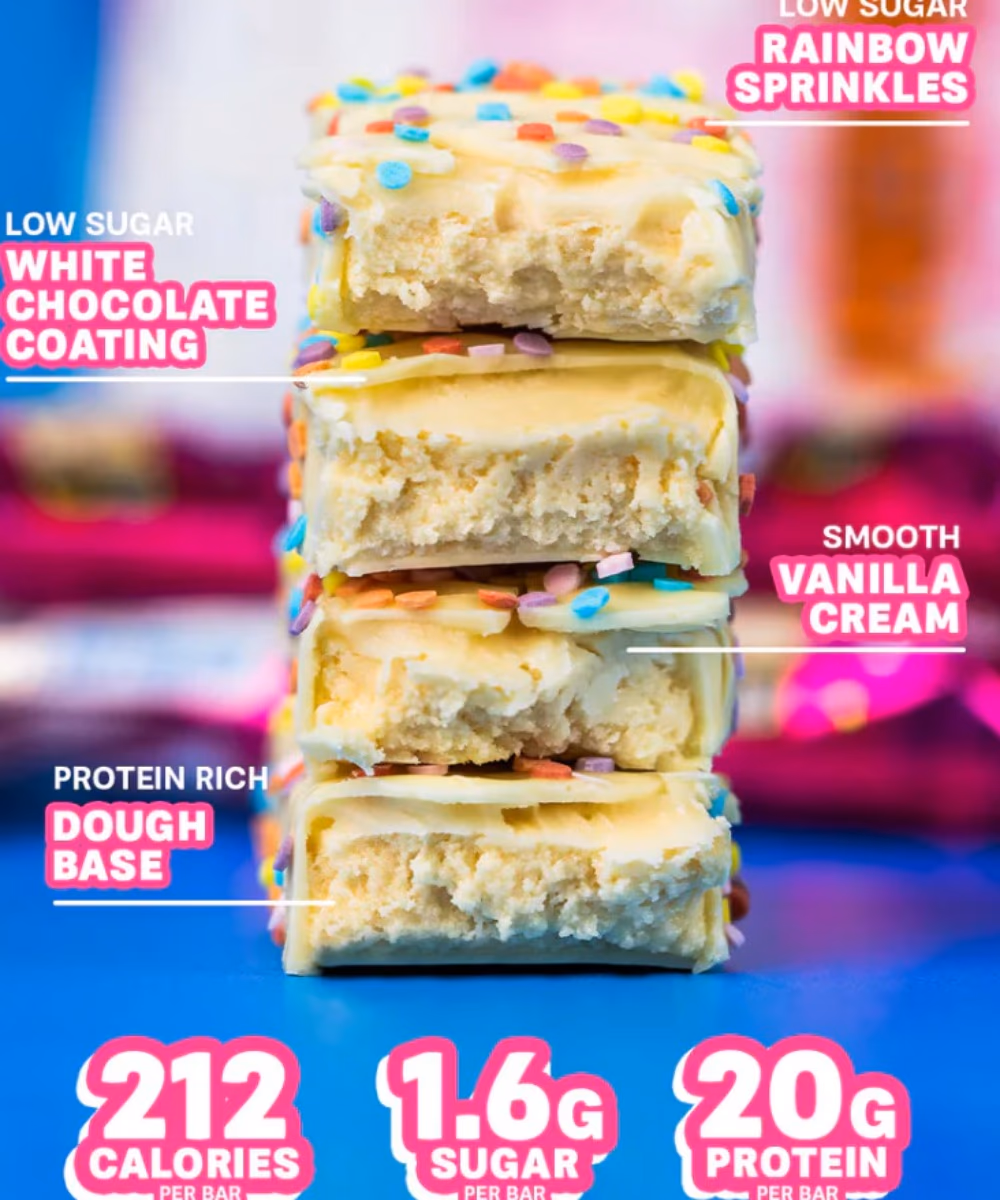 Grenade Protein Bar birthday cake 60gm 2