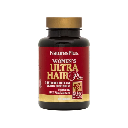 Natures Plus  Womens Ultra Hair Plus Tab 60s 1