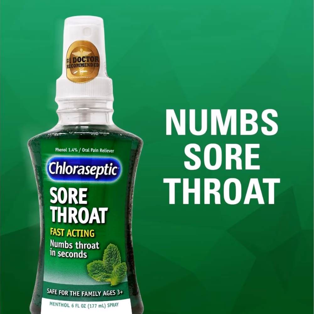Chloraseptic Throat Spray Menthol 177 ml 2