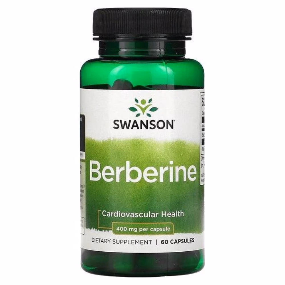 Swanson Berberine 400mg Capsules 1