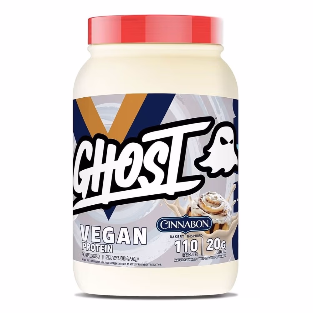 Ghost Vegan Protein Powder Cinnabon 2lb 908g
