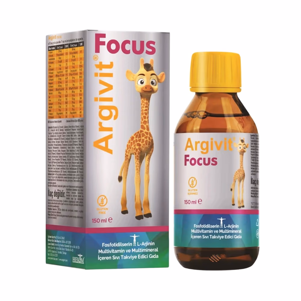 Argivit Focus Syrup 150ml 1