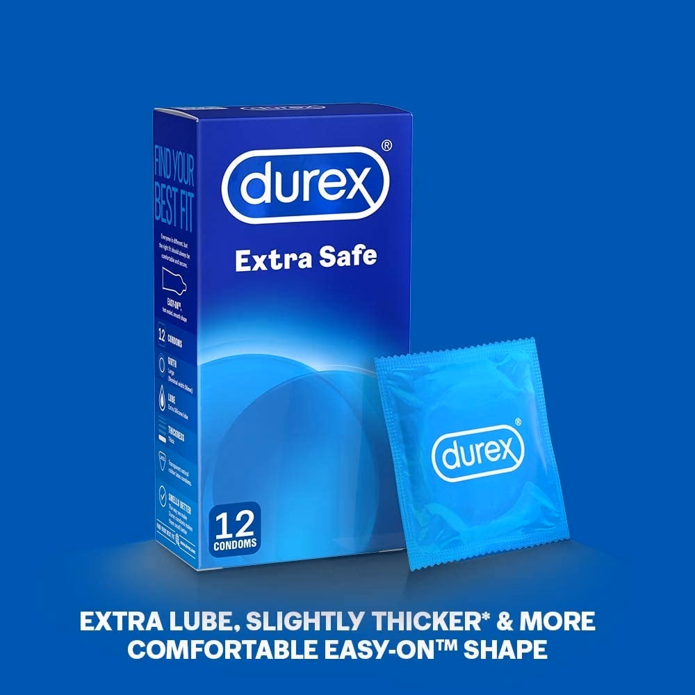 Durex Extra Safe Condoms - Pack of 12 2
