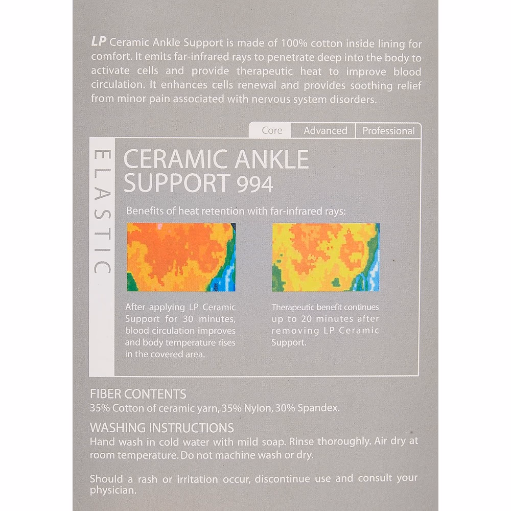 LP 994 Ceramic Ankle Support Large 2