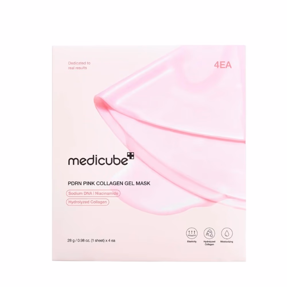 Medicube PDRN Pink Collagen Gel Mask  -4 Sheets 1