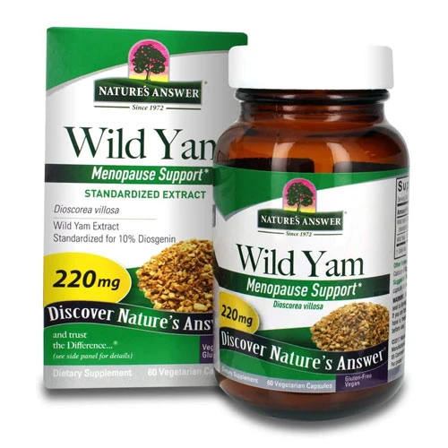 Natures Answer Wild Yam 220mg-60 Capsules 1