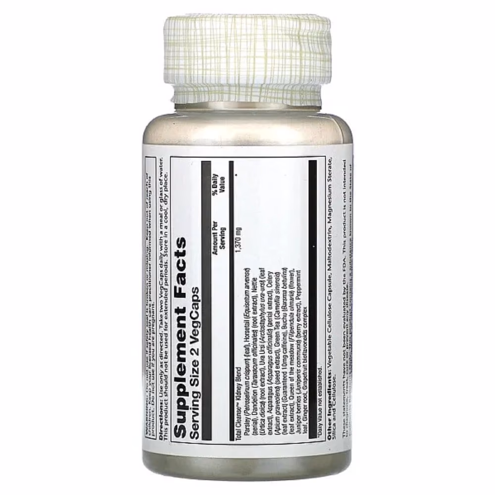 Solaray Total Cleanse Kidneys-60 Capsules 3