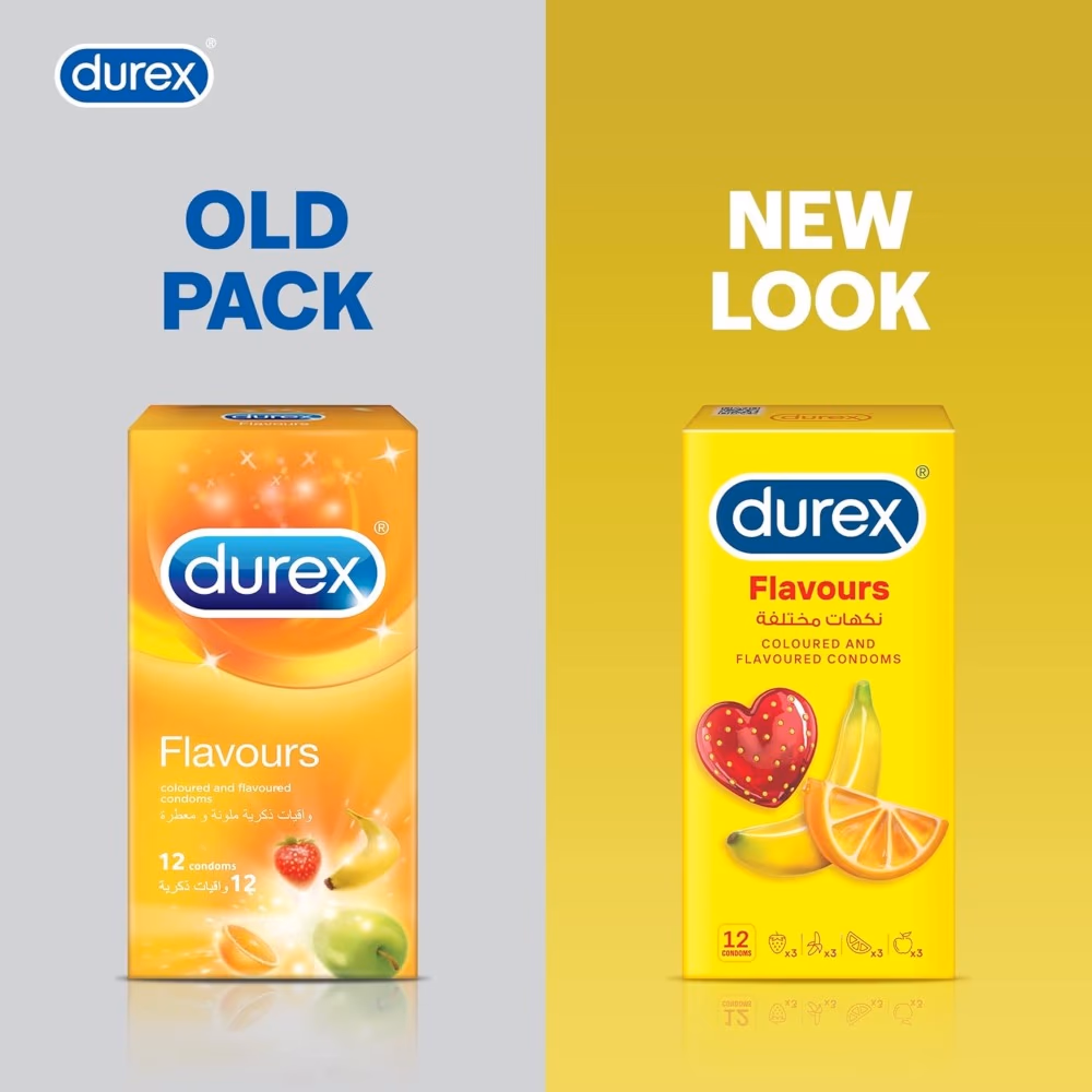 Durex Flavours Condoms - Pack of 12 2