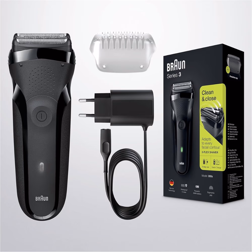 Braun Series 3 Shaver 300BT Black 4