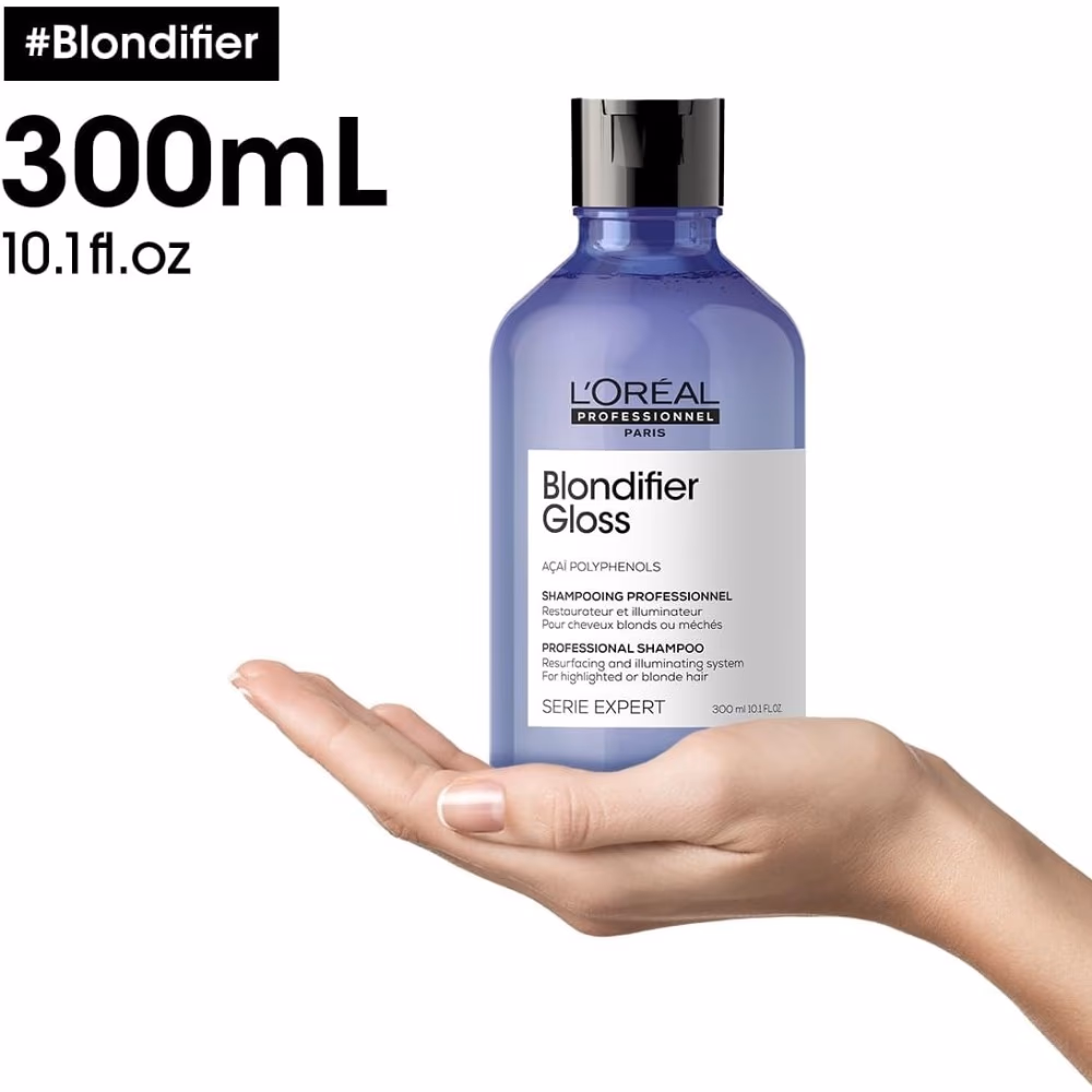 L'Oreal SerieExpert Blondifier Gloss Shampoo 300ml 2