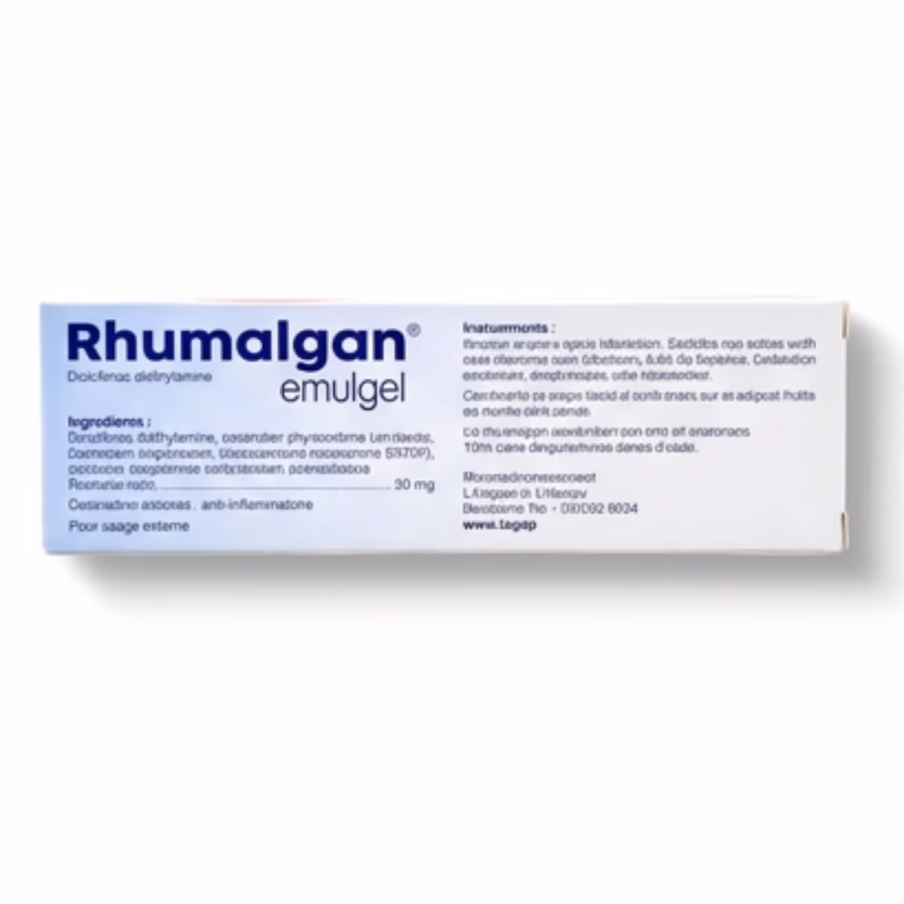 Rhumalgan Emulgel 50g – Topical Relief Gel 4