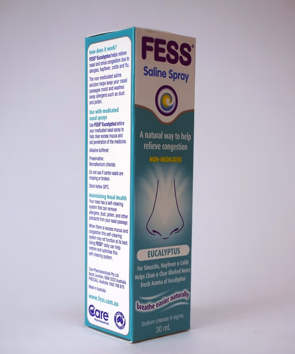 Fess Eucalyptus Saline Spray 30 ml 4