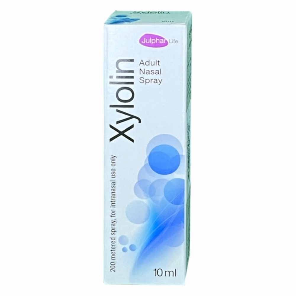 Xylolin 0.1% Nasal Spray Adult 10ml 2
