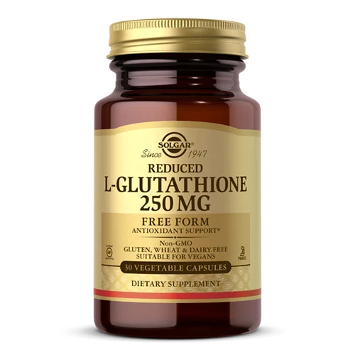 Solgar L-Glutathione 250mg 30 Veg Capsule