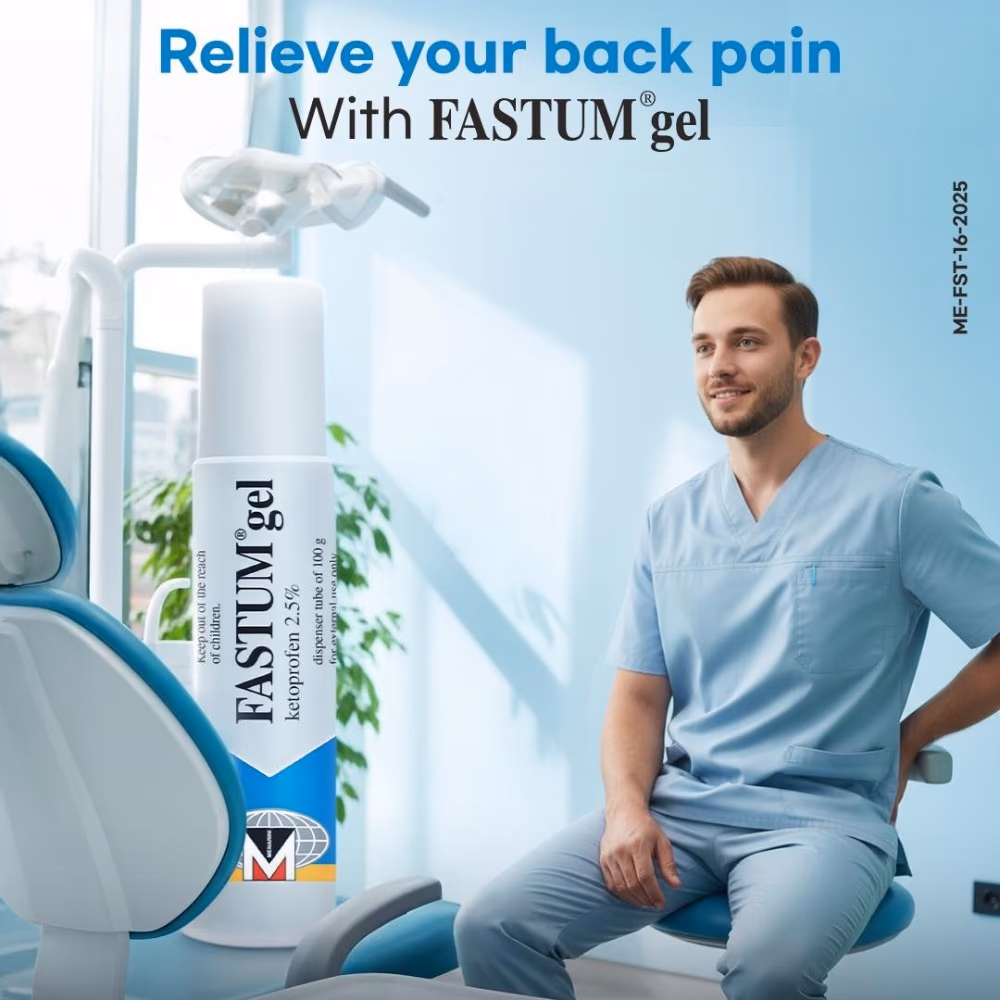 Fastum Gel 50Gm Dispenser 3