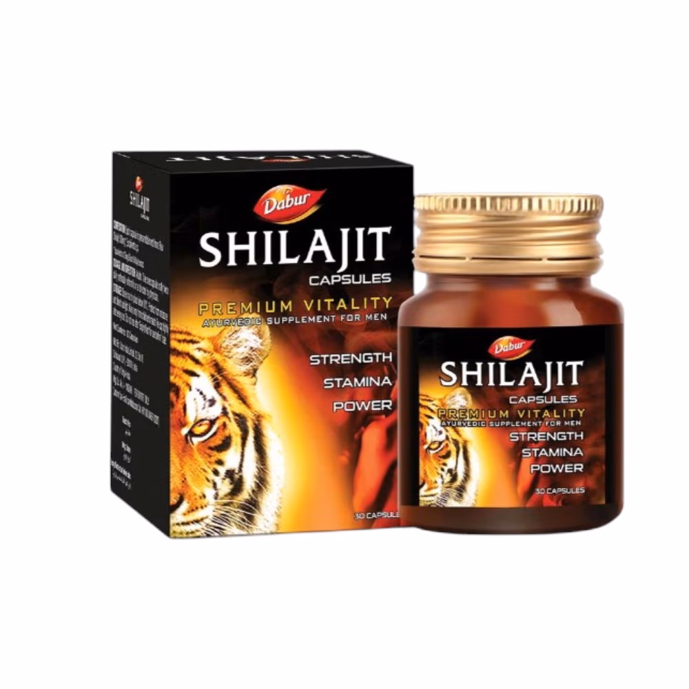 Dabur Shilajit Capsules 100s 1