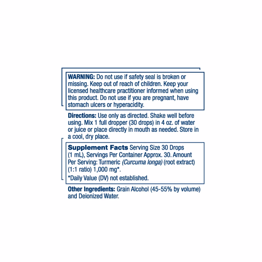  Solaray Turmeric Extract, 30 mL 2