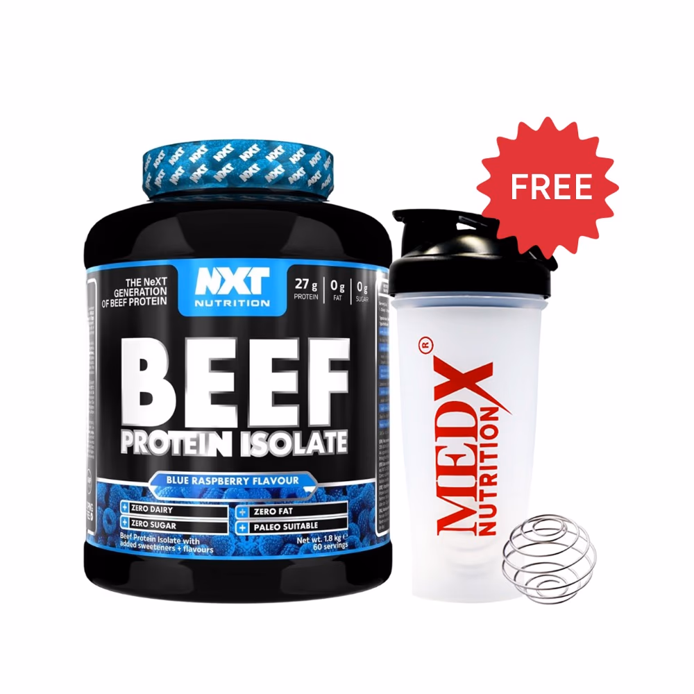 NXT Beef Protein Isolate Blue Raspberry 1.8Kg