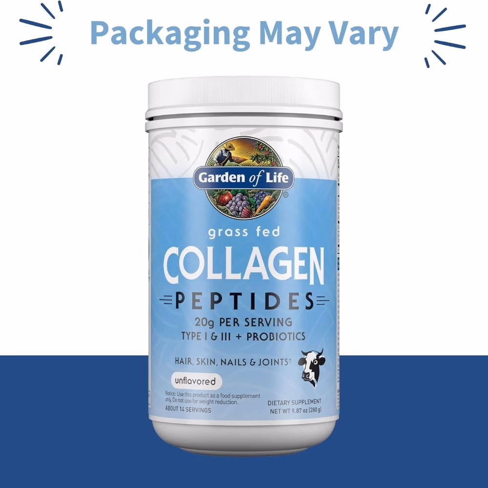 Garden of Life Grass Fed Collagen Peptides Unflavored 280G 2
