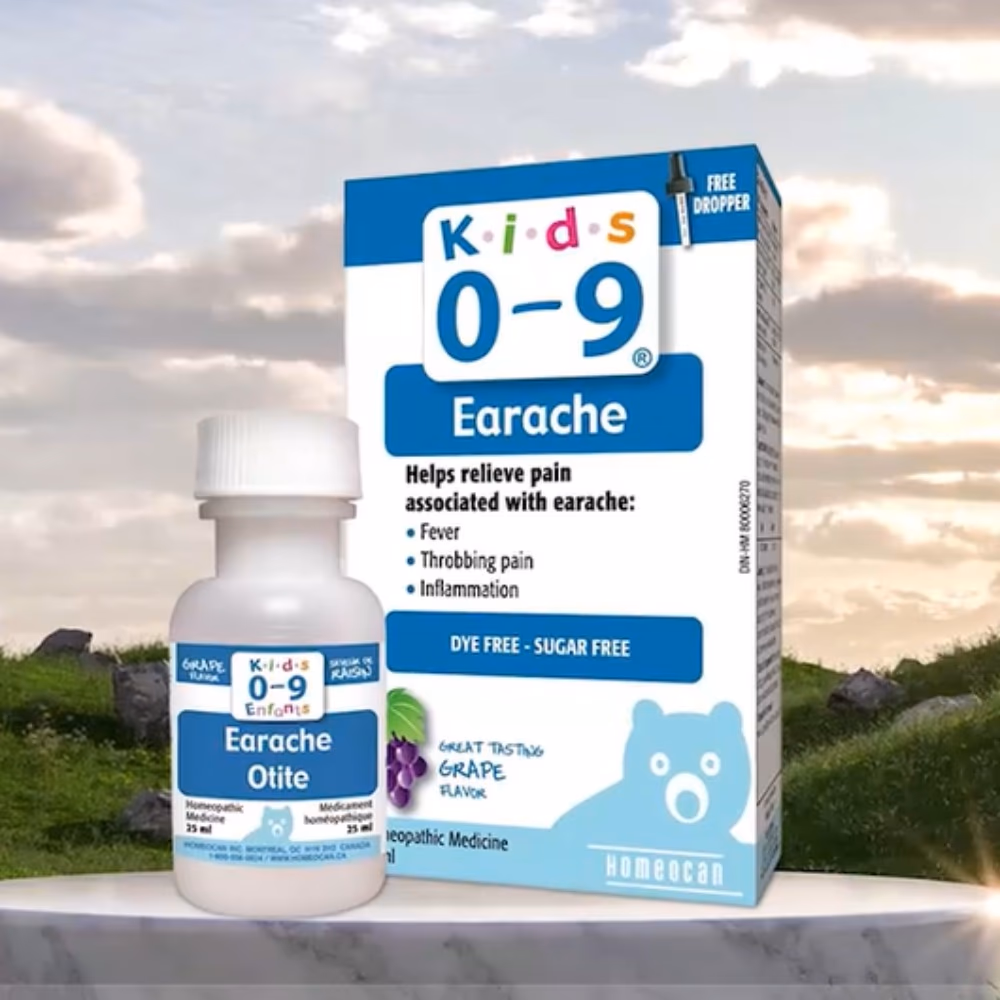 Homeocan Kids 0-9 Earache Oral Solution 25ml - Grape Flavor 5