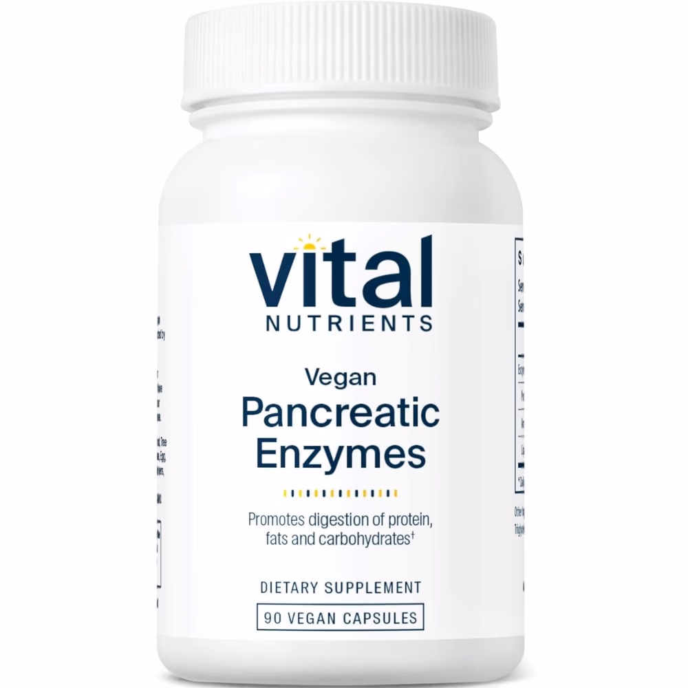Vital Nutrients Pancreatic Enzymes-90 Capsules 1
