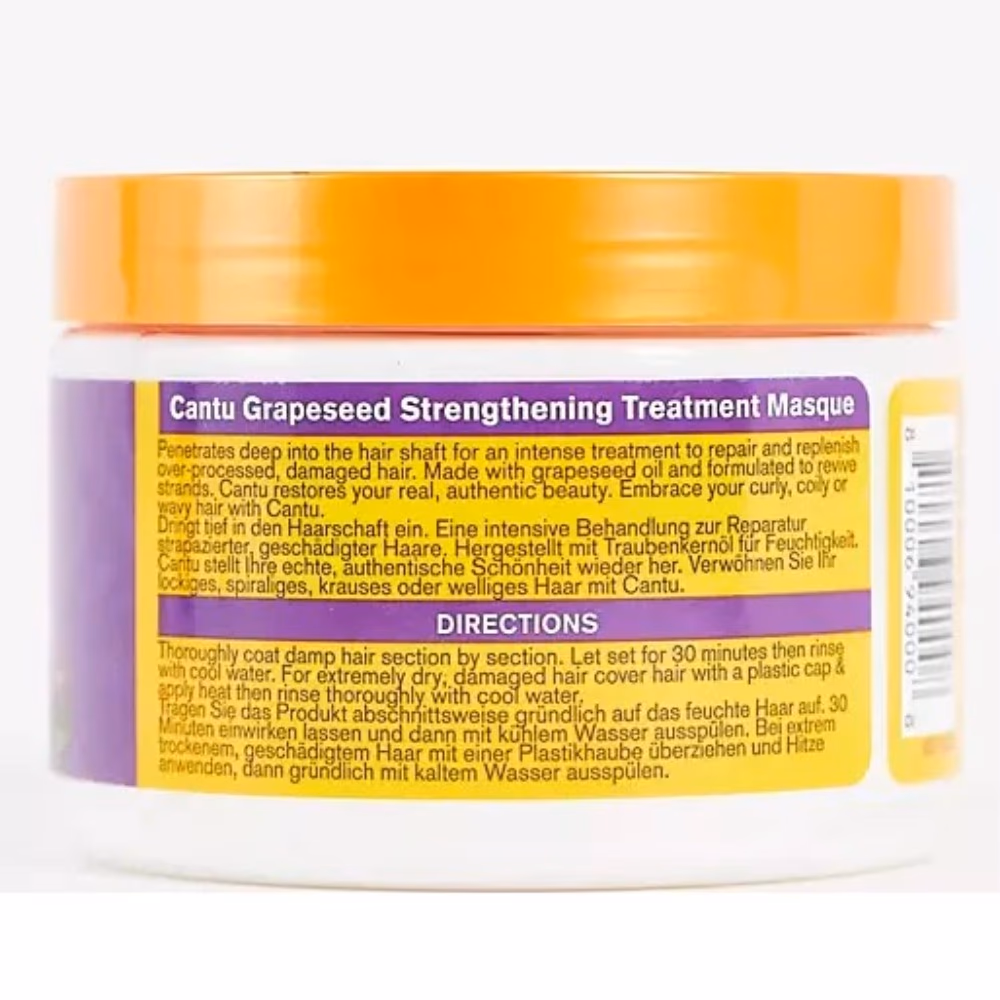 Cantu Grapeseed Strengthening Treatment Masque 340gm 3